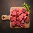 Grass Fed Beef knuckle cubes - Frozen
